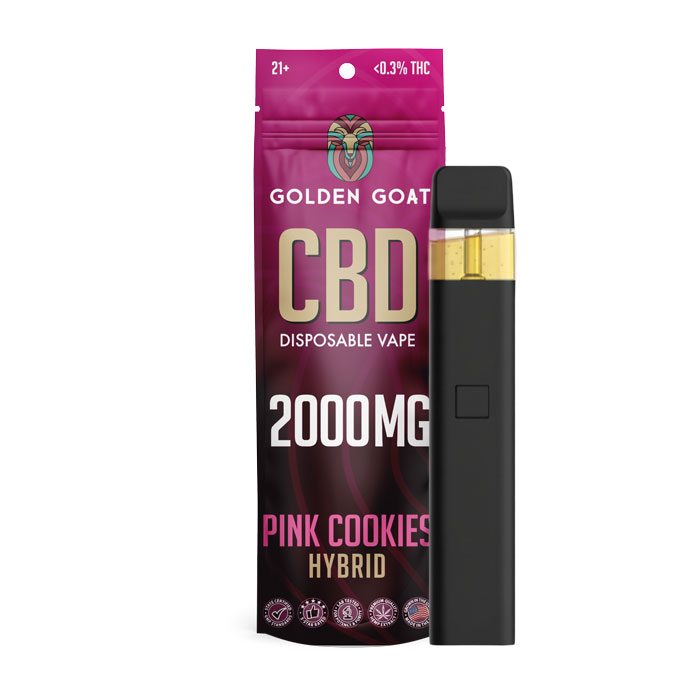 CBD Disposable - 2ml - 2000mg - Pink Cookies - Hybrid