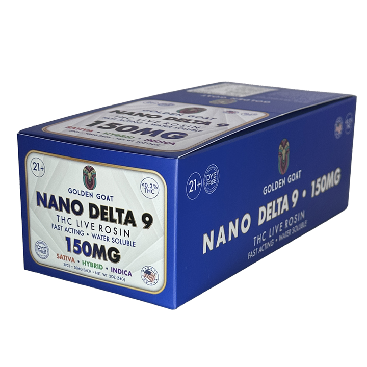 Nano Delta 9 150mg Tin - 12pk Display